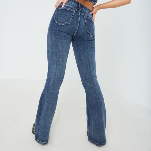 Garage low rise flare jean Gemma blue - Picture 3 of 3